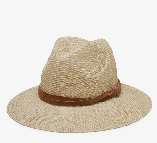 SADONA STRAW PANAMA HAT - NATURAL
