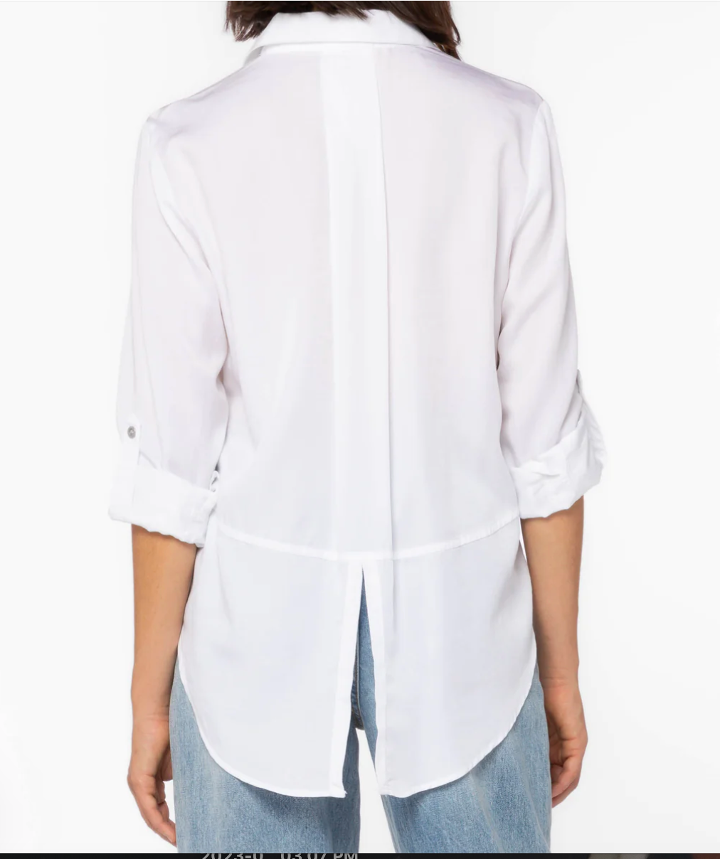 Button Up Butterfly Shirt
