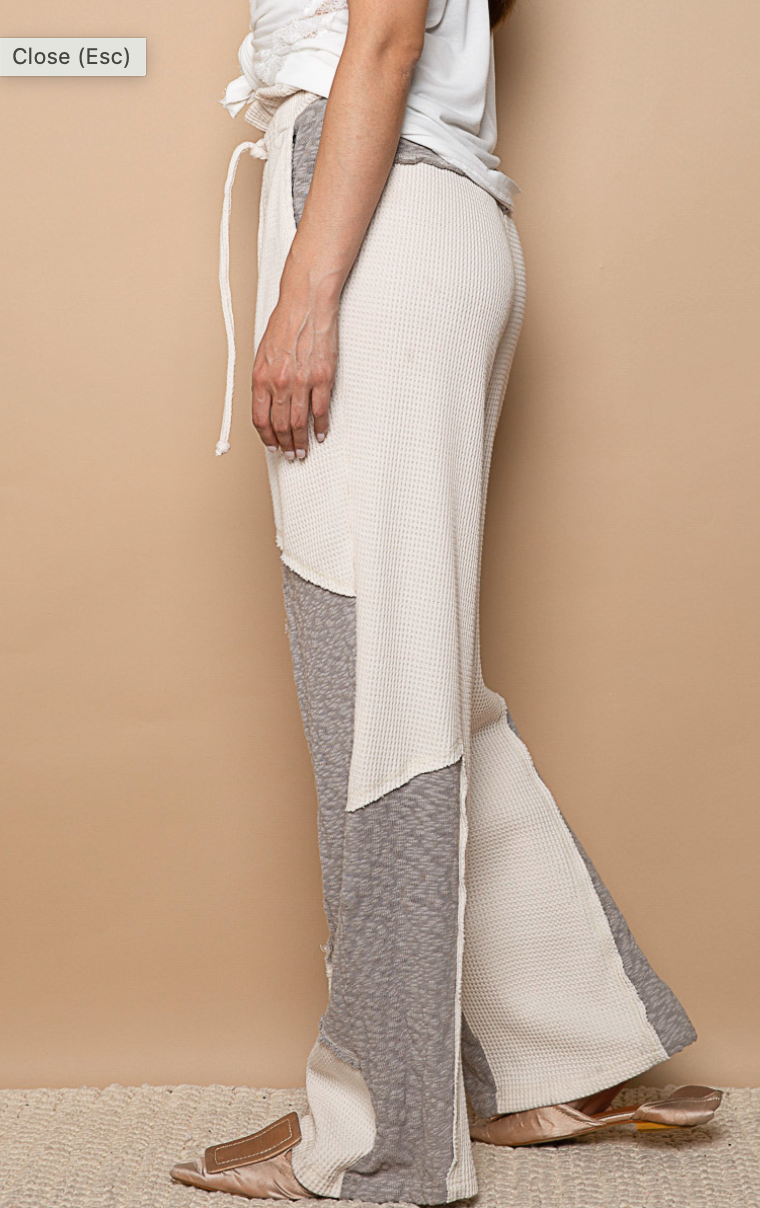 Thermal Loose Fitting Draw String Pant