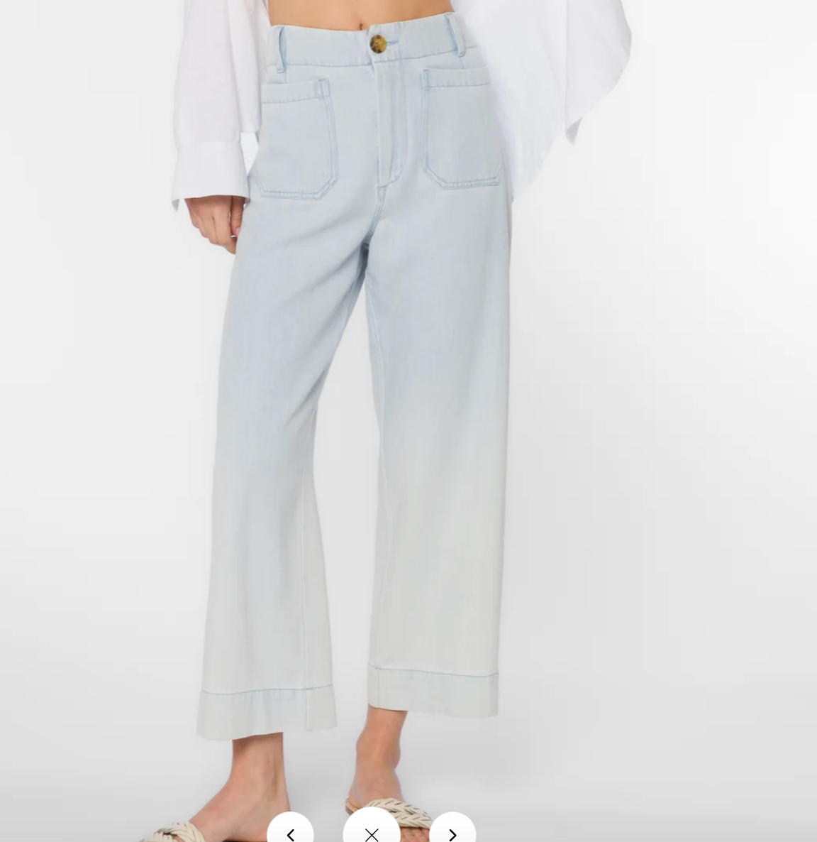SOFT LIGHTWEIGHT WIDE LEG CROP PANT