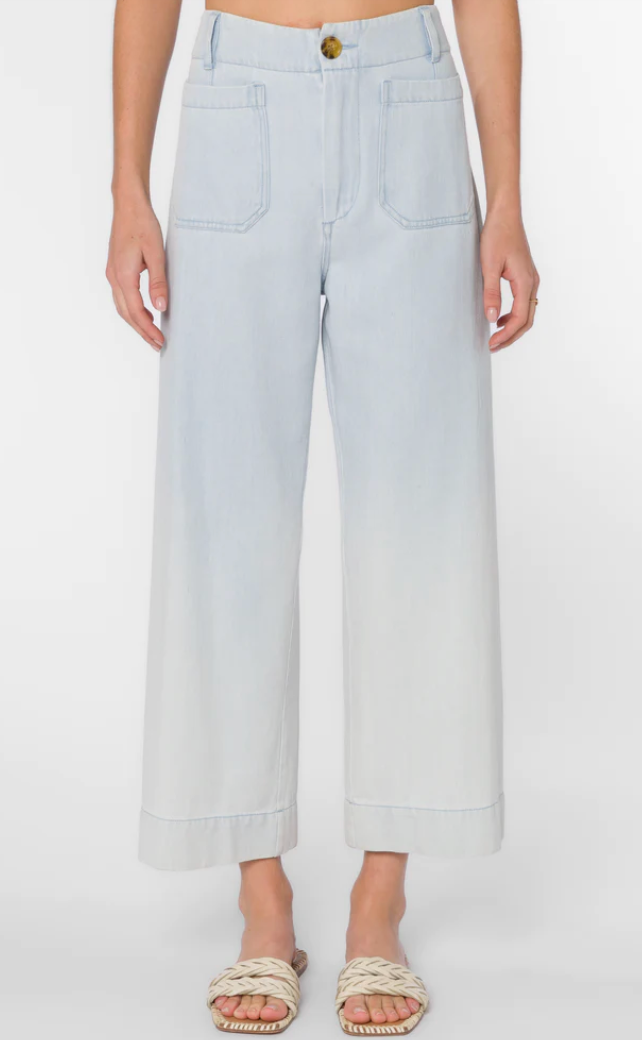 SOFT LIGHTWEIGHT WIDE LEG CROP PANT