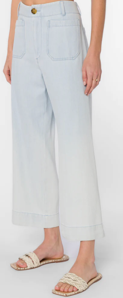 SOFT LIGHTWEIGHT WIDE LEG CROP PANT