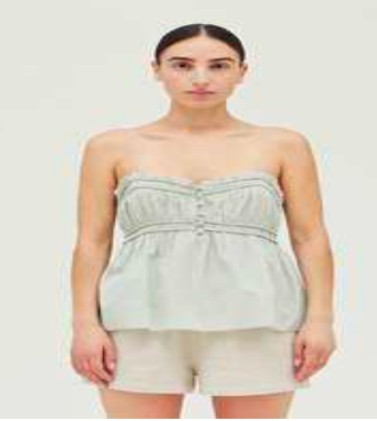 RUFFLE DETAIL SPAGETTIE STRAP CAMI