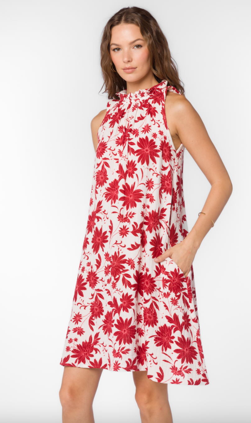 Vibrant Midi Summer Dress