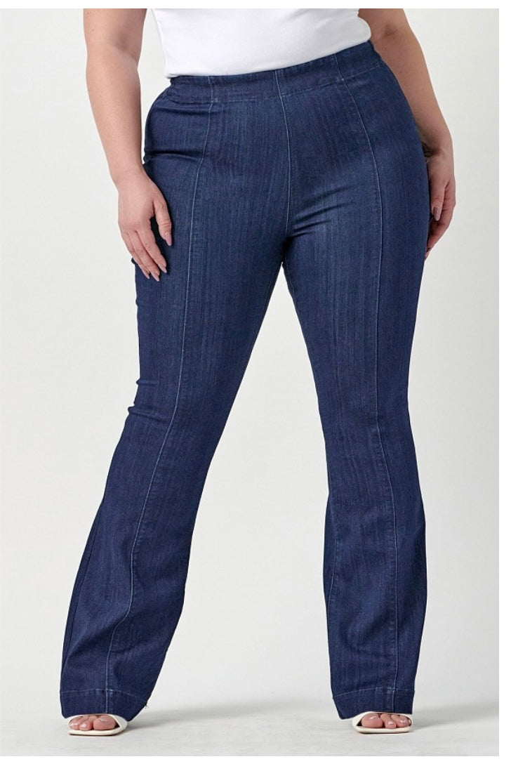 Plus Size High RisePull On Flair