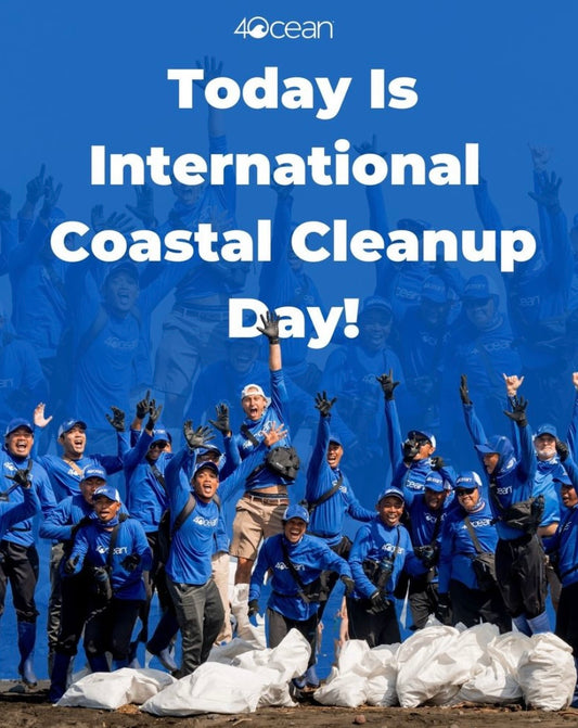 4Ocean celebrates International Coastal Cleanup Day!