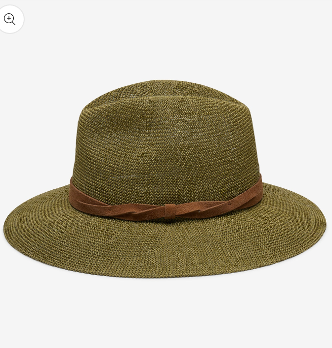 Sedona Straw Panama Hat-SAGE