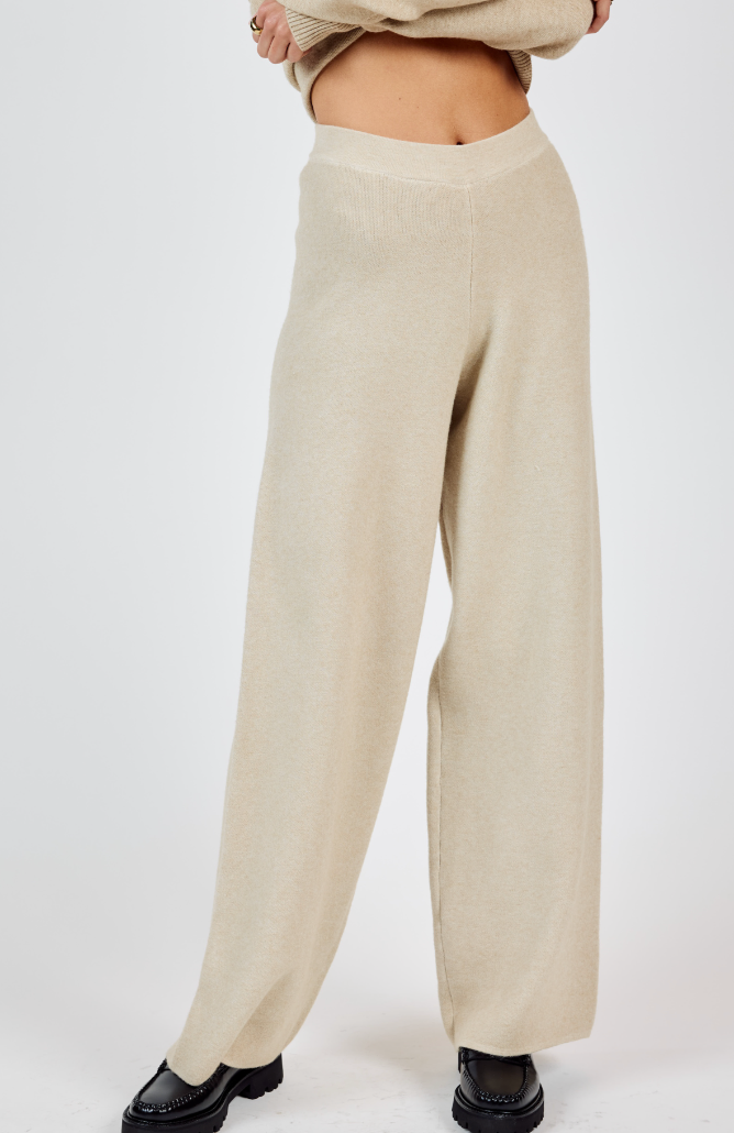 ULTRA SOFT KNIT WIDE LEG PANT