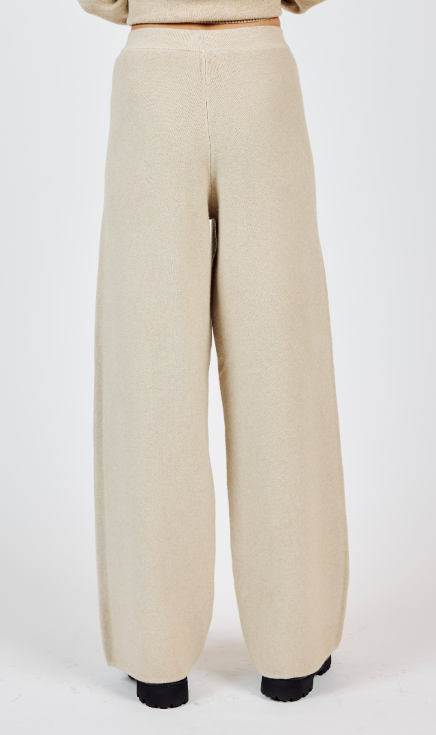 ULTRA SOFT KNIT WIDE LEG PANT