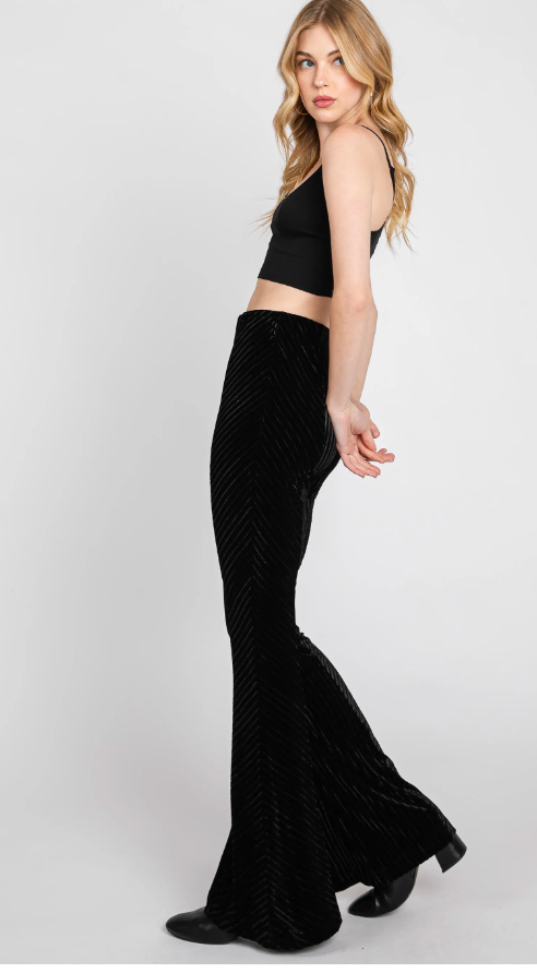 Velvet Flare Pant