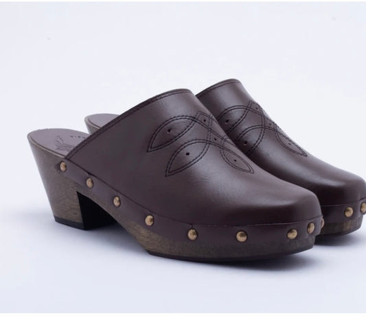 Leather Clog